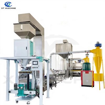 Impianto di trasformazione di arachidi a controllo PLC con elevata efficienza e risparmio energetico