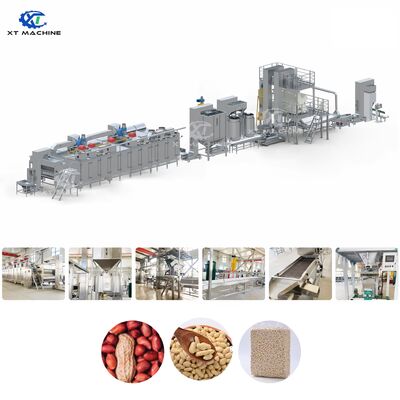 Un buon prezzo. Linea industriale di lavorazione delle arachidi sbiancate ad alta produzione per la macchina di bucciazione aerea delle arachidi di noce/pistacchio in linea