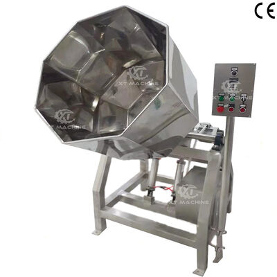 Un buon prezzo. SS304 Macchina per condimenti per snack ottagonali in acciaio inossidabile con capacità di 500 kg/h Macchina per aromatizzare gli alimenti per miscelazione automatica in linea
