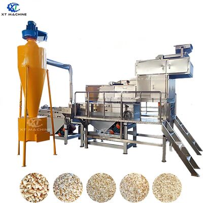 500 kg/h per l'industria Capacità 7,5 kW Potenza 2-Pase Triturazione di Noccioline per la lavorazione di noci