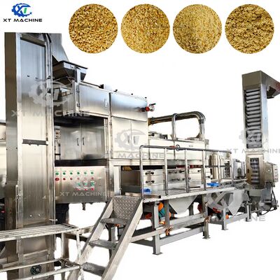Alta velocità 500 kg/ora Capacità 7.5kw Potenza 2 fasi di taglio Macchina di taglio di arachidi per la lavorazione di noci