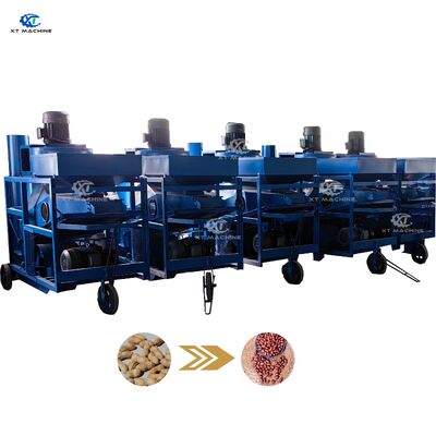 Un buon prezzo. Macchina di rimozione di conchiglie di arachidi di capacità professionale 5000 kg/h con tasso di sgusciamento del 99% 380V 50Hz Potenza in 3 fasi in linea