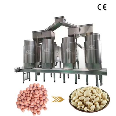 Un buon prezzo. Grandi capacità 1000-1200kg/h 304SUS Macchina per sbiancare arachidi/afine/pistacchi con tasso di sbiancamento del 98% in linea