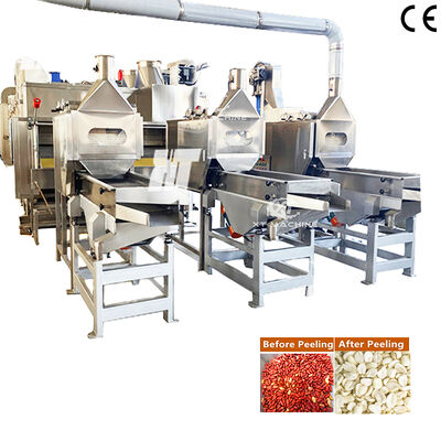 Un buon prezzo. Macchina personalizzabile per la fessurazione e la scottatura delle arachidi SUS304 per una lavorazione efficiente delle arachidi in linea