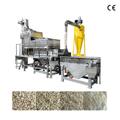 Un buon prezzo. Frantumatore di anacardi di mandorle per cubetti di arachidi 500-600 kg / h per tritatutto per noci in linea