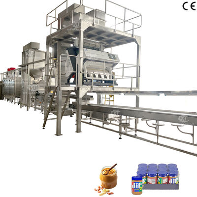 Un buon prezzo. Macchina per la produzione di burro di noccioline con controllo PLC 2000 kg/h in linea