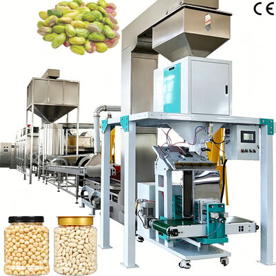 Un buon prezzo. 500 kg/h-1000 kg/h linee di produzione di tostatura e sbiancamento di arachidi in linea