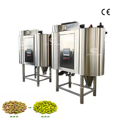 500 kg/h Air Peanut Red Skin Removal Machine con controllo PLC Progetto chiavi in mano CE ISO