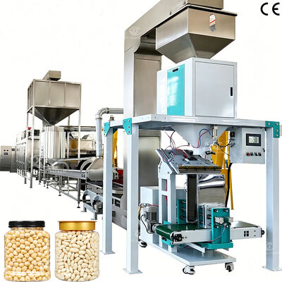 500 kg/h-1000 kg/h linee di produzione di tostatura e sbiancamento di arachidi