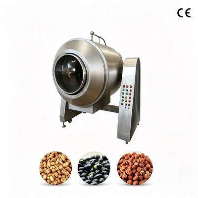 Offerta Speciale Macchina Commerciale per la Rivestitura di Zucchero da 70 kg/Lotto Tostapane a Rullo Completamente Automatico con Controllo della Temperatura